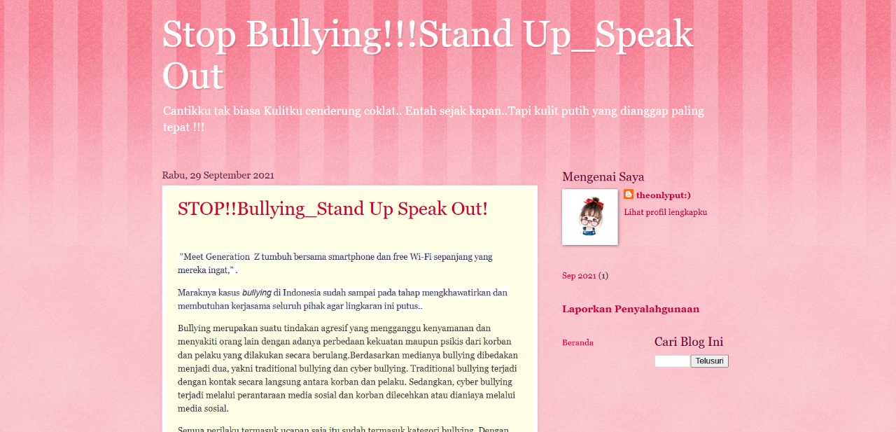 Stop Bullying Campaign Blog Post Cover