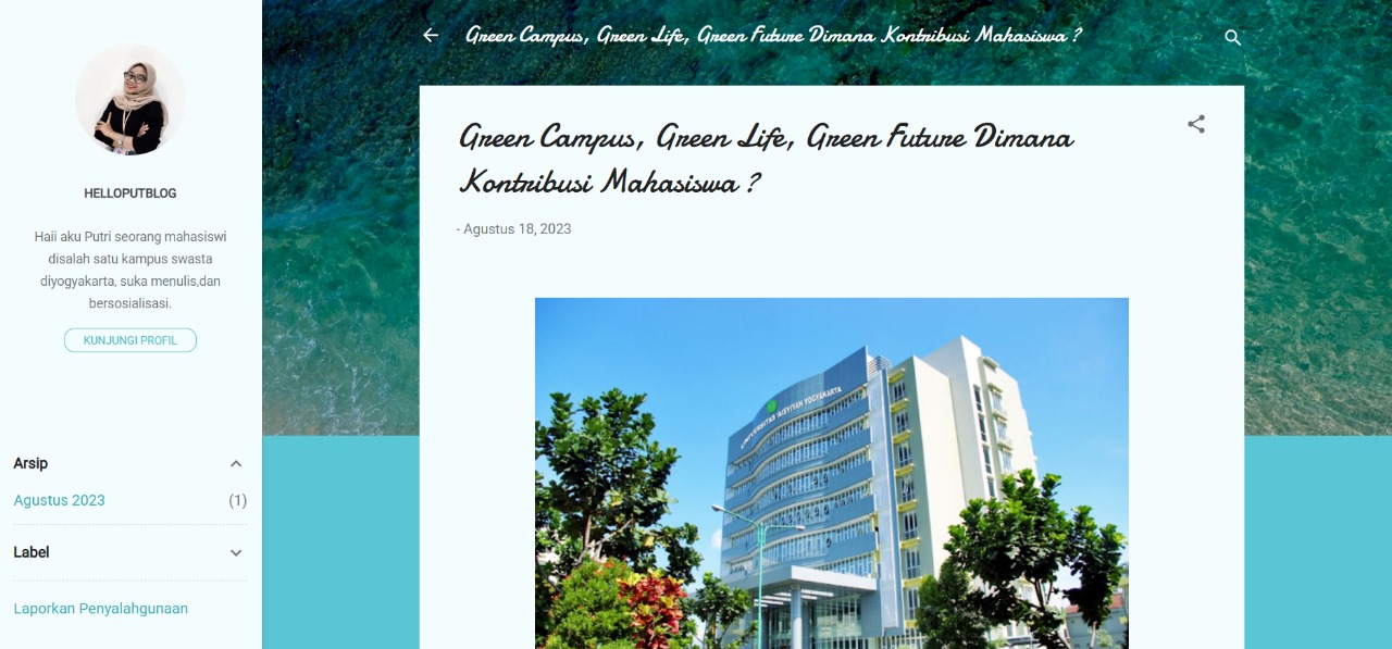 Green Campus Initiative Blog Post Cover